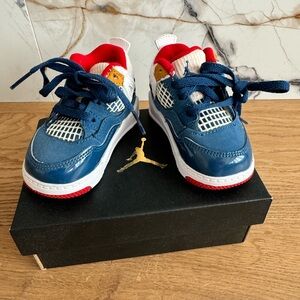 Kids Blue Jordan Shoes